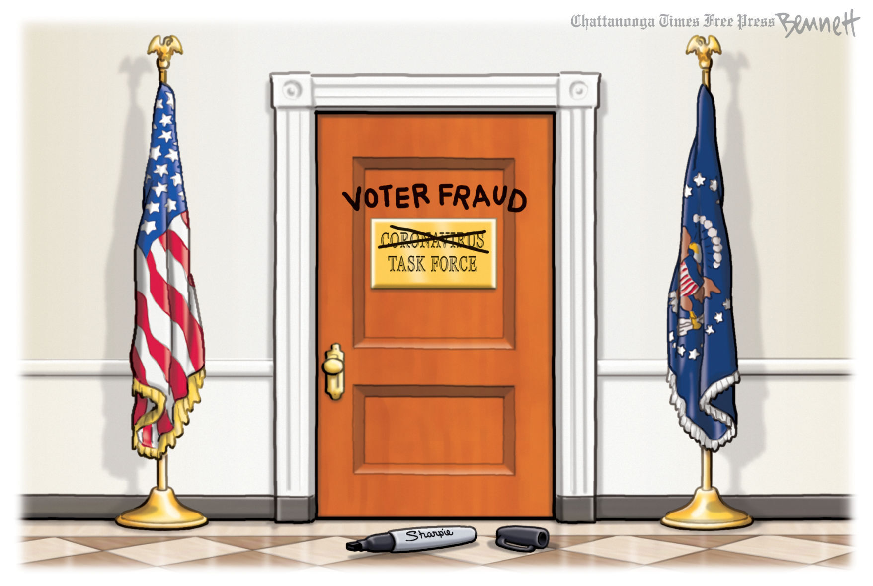 Clay Bennett cartoon